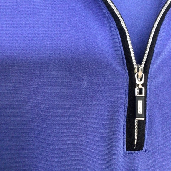 DKNY long sleeve zippered top (xs) - Picture 2 of 2